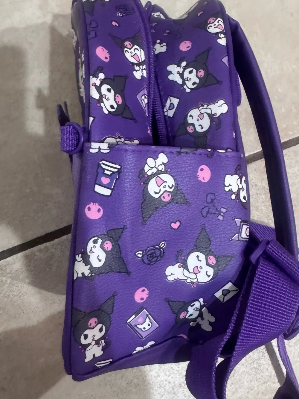 Kuromi Purple Mini Backpack - Sanrio